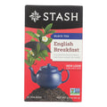 Stash Tea English Breakfast charcoal tea - Case of 6 - 20 Bags