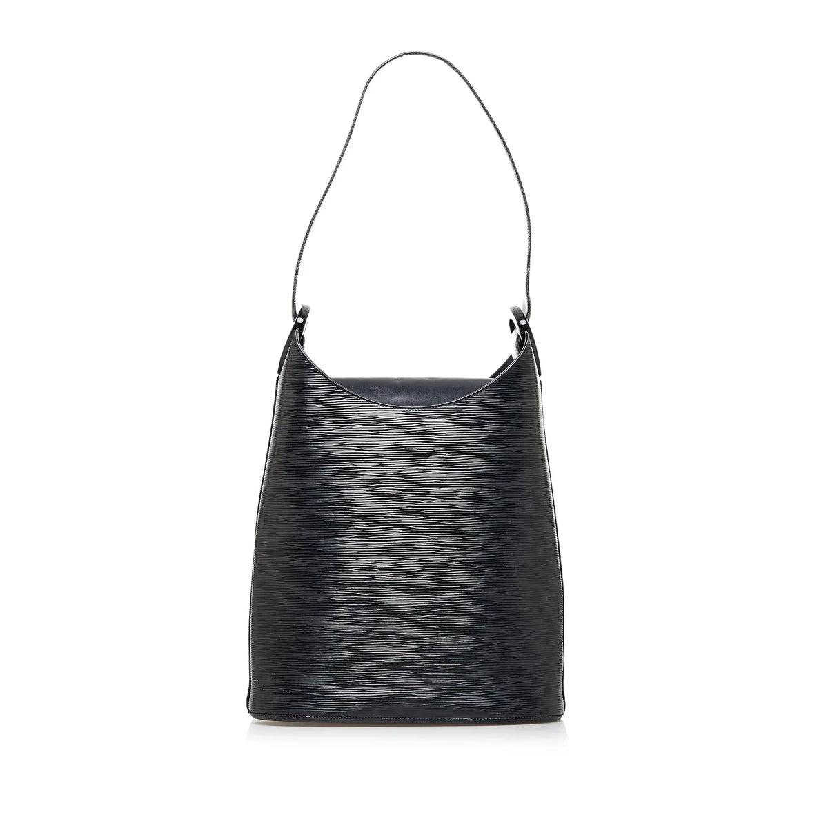 Pre-Owned Authenticated Louis Vuitton Epi Sac Verseau Leather dark Shoulder Bag Unisex (Fair)