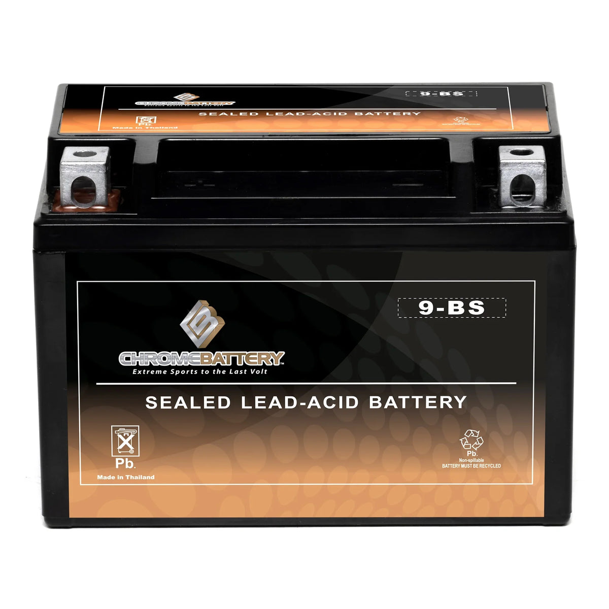 Chrome Battery Ytx9-Bs Motorcycle Battery for Suzuki 600Cc Gsf600S Bandit 2002