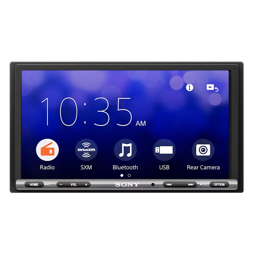Mobile XAV-AX3200 6.95" Bluetooth Media Receiver with  CarPlay and Android Auto