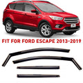 Voron Glass in-Channel Extra Durable Rain Guards for  Escape 2013-2019, Vent Window Visors, Window Deflectors, 4 Pieces - 200517