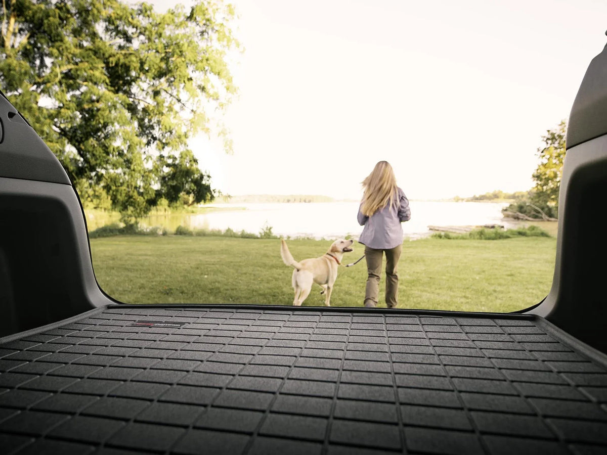 WeatherTech Cargo Trunk Liner compatible with Jeep Grand Cherokee, Grand Cherokee 4xe - Behind 2nd Row Seating Tan