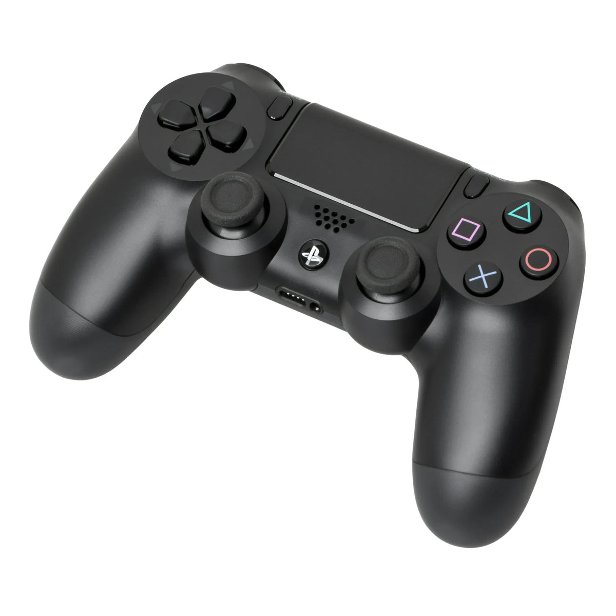 Pre-Owned  2215B PlayStation 4 Slim 1TB Gaming Console dark with Charging Dock Headset 2 Controller Bolt Axtion