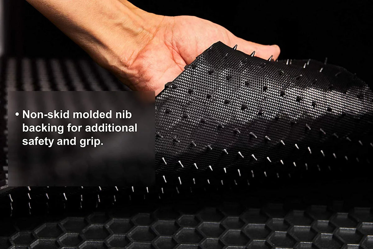 TOUGHPRO Floor Mat Accessories 1st + 2nd + 3rd Row Compatible with  4Runner - All Weather - Heavy Duty - 2021