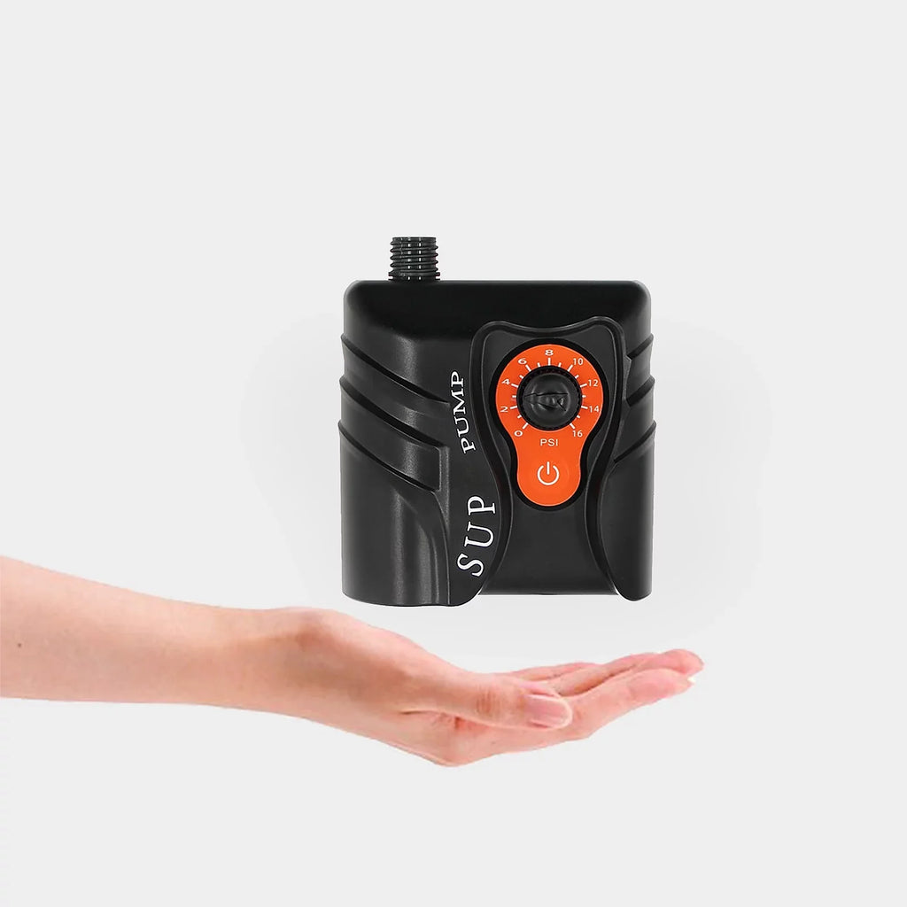 Dcenta Exclusive 16 PSI Electric Inflation Air Pump with 6 Nozzles for Inflatables and Boats