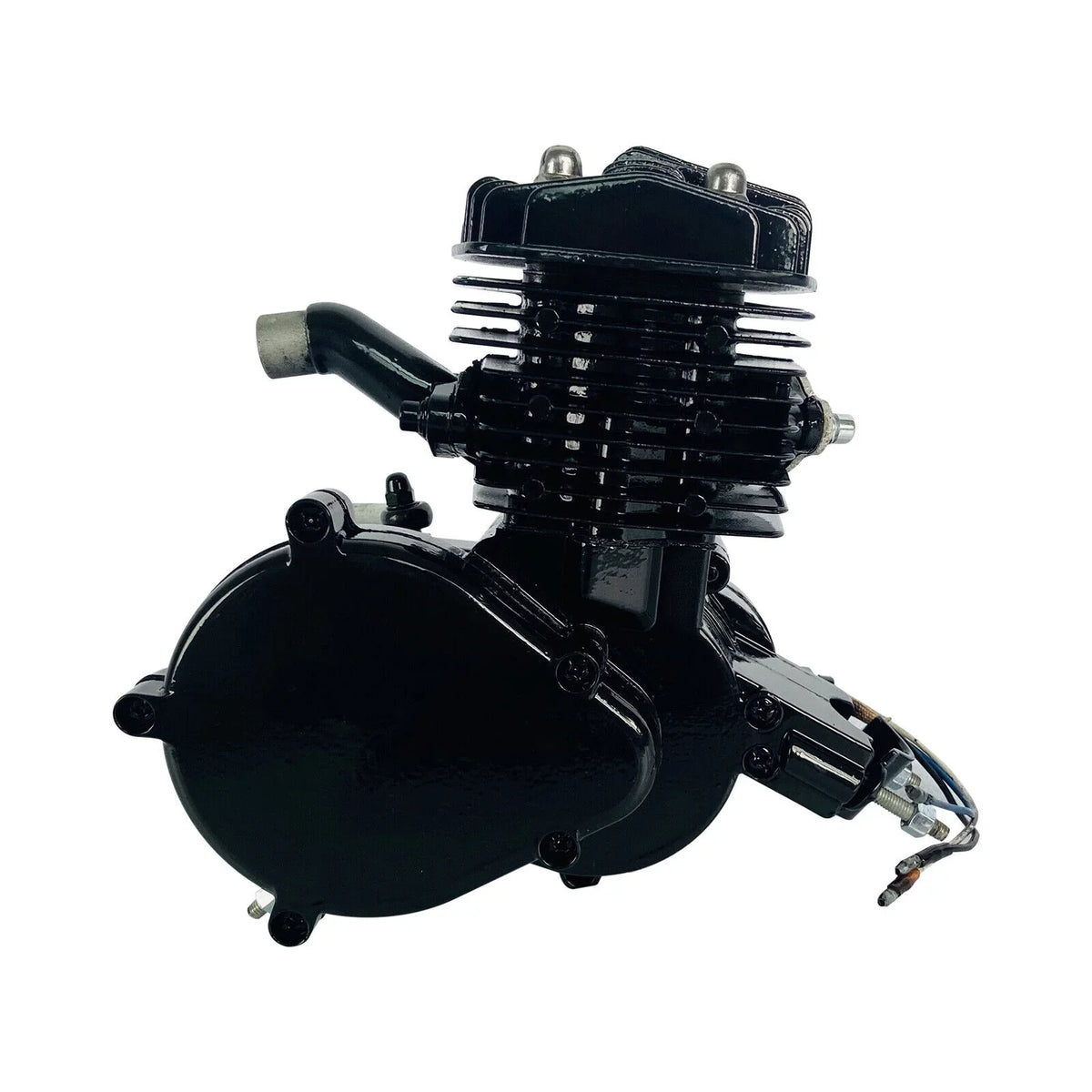 Miumaeov 80cc 2-Stroke Full Assembled Motorized Bike Bicycle Motor Petrol Gas Engine Single Cylinder Air-Cooled dark