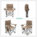 Oversized Folding Camping Chair - 12.13 - Experience comfort and style on all your outdoor adventures!