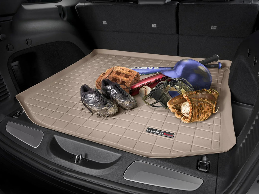 WeatherTech Cargo Trunk Liner compatible with 2005-2010 Jeep Grand Cherokee - Behind 2nd Row Seating, charcoal