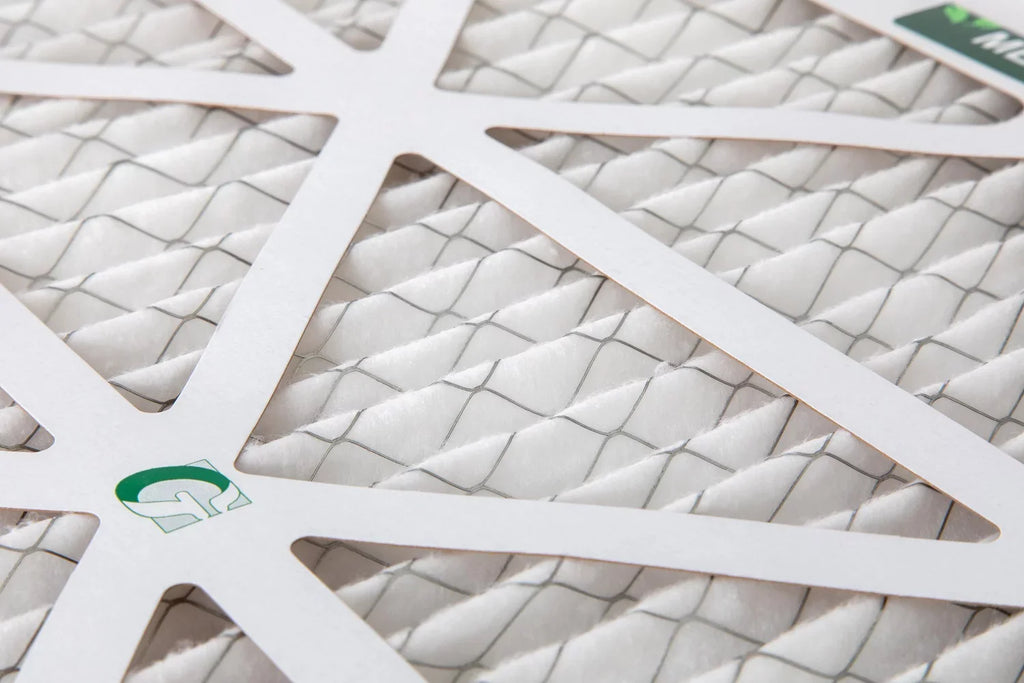 Actual Size: 19-1/2 x 19-1/2 x 3-3/4. 6 Pack of 20x20x4 MERV 13 Pleated 4" inch Air Filters by Glasfloss