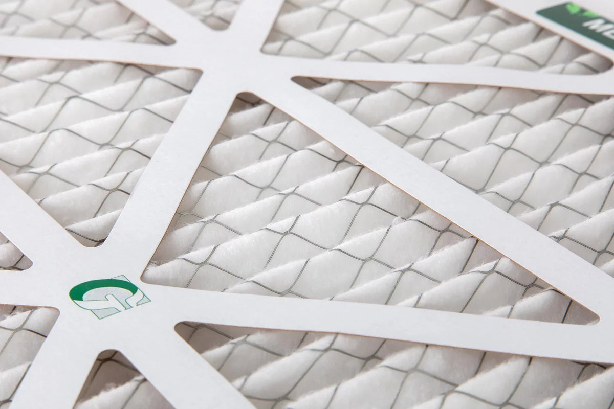 Actual Size: 19-1/2 x 19-1/2 x 3-3/4. 6 Pack of 20x20x4 MERV 13 Pleated 4" inch Air Filters by Glasfloss