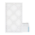 Actual Size: 11-1/2 x 24-1/2 x 3/4. Quantity 6. 12x25x1 MERV 11, MPR 1000 Pleated AC Furnace 1" Air Filters by Pamlico