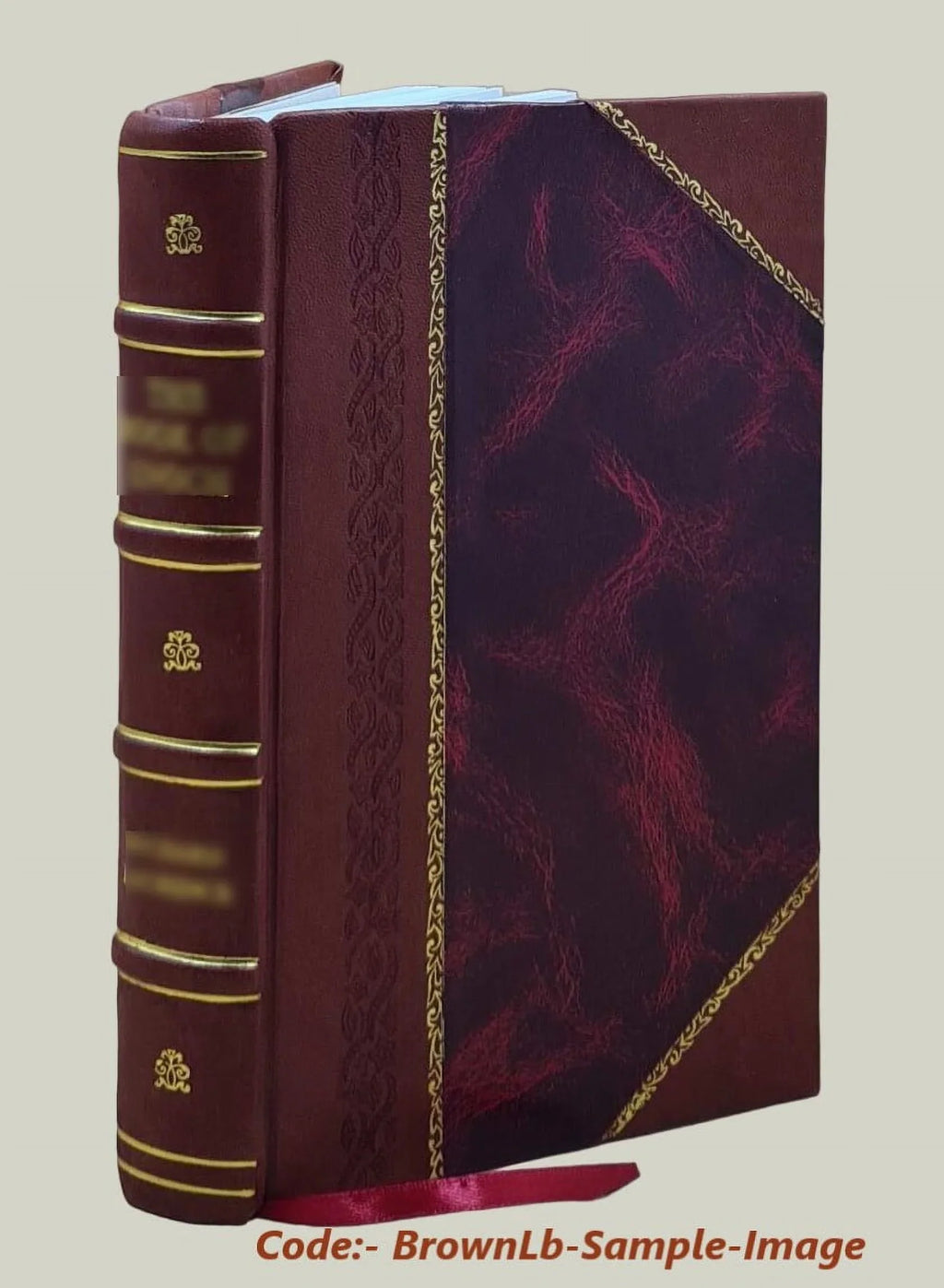 1903 [Leather Bound]. Enrique Ramírez de Saavadra, duque de Rivas. Discursos, cartas y otros escritos de d. De literatura y arte