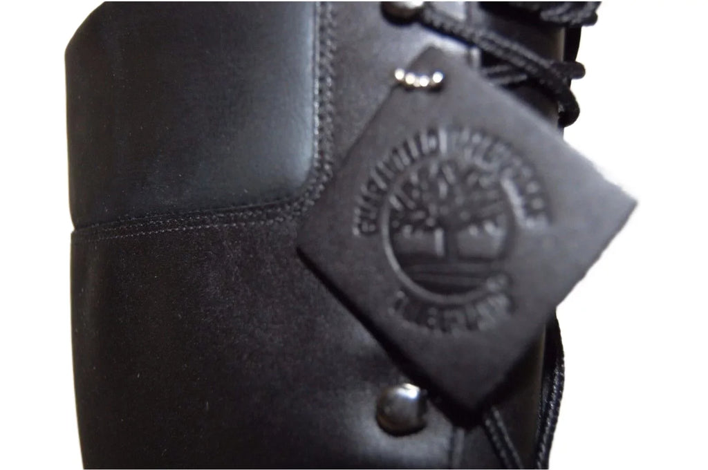 Timberland Women Premium 14 25mm ebony Medium Leather Boot 28398  Size 5 US