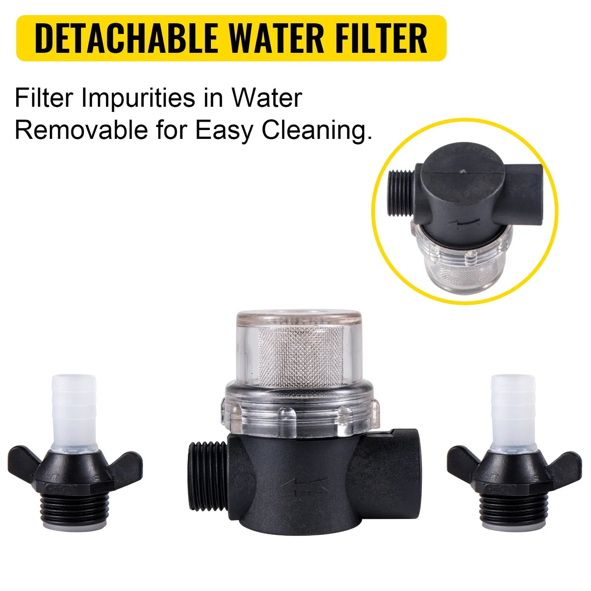 BENTISM RV Water Pump 5.3 GPM 5.5 Gallons Per Minute 12V Water Pump Automatic 70 PSI Diaphragm Pump with 25 Foot Coiled Hose Washdown Pumps for Boats Caravan Rv Marine Yacht