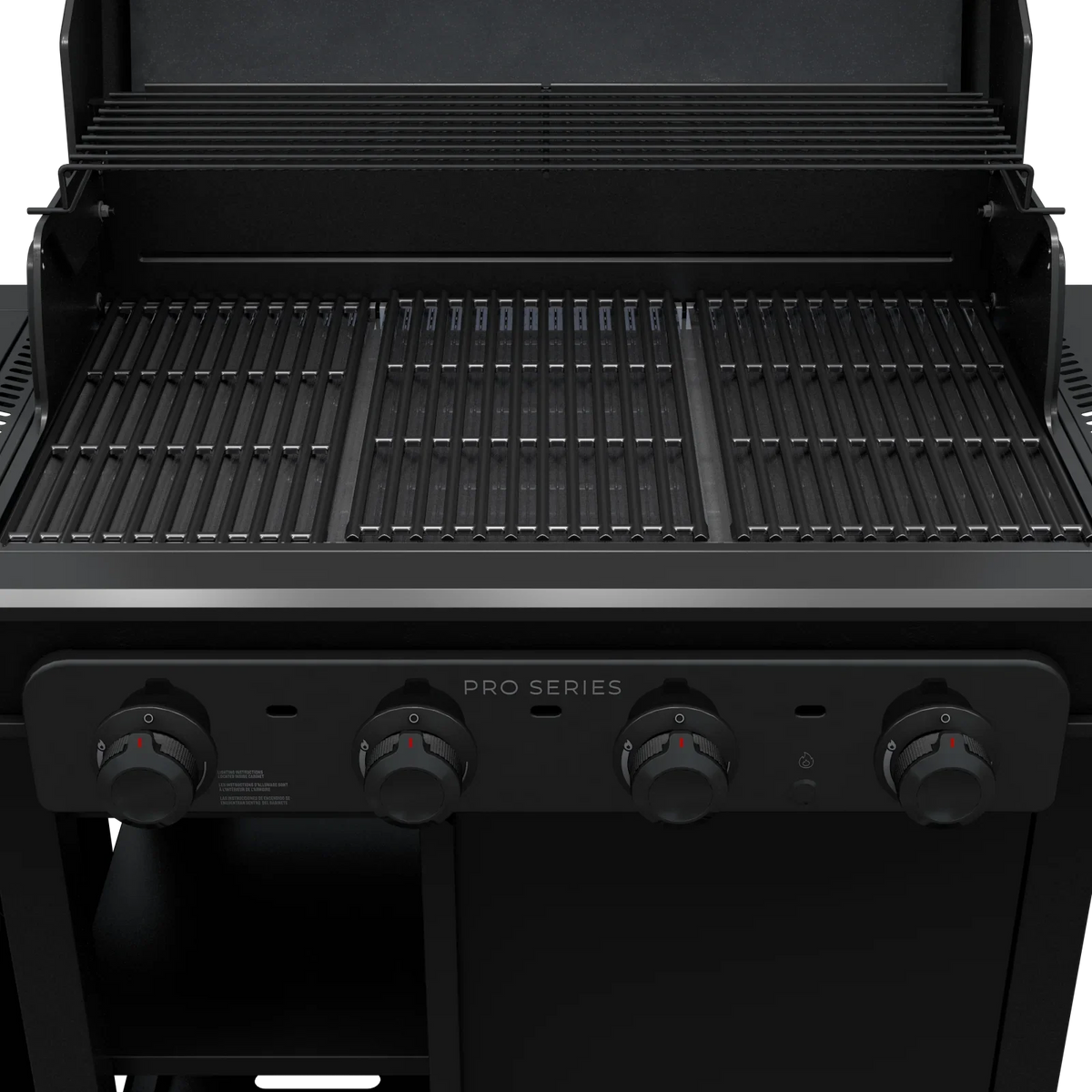Char-Broil Pro Series™ 4-Burner Gas Grill and Griddle with Side Burner