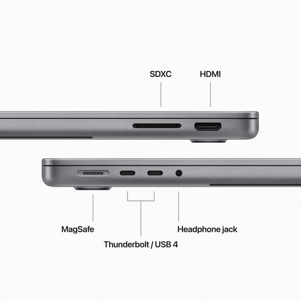 (CTO)  MacBook Pro 14-in - M3 8C CPU - 10C GPU, 16GB, 1TB, 70W - (Fall 23) Z1C80001F - Space Gray