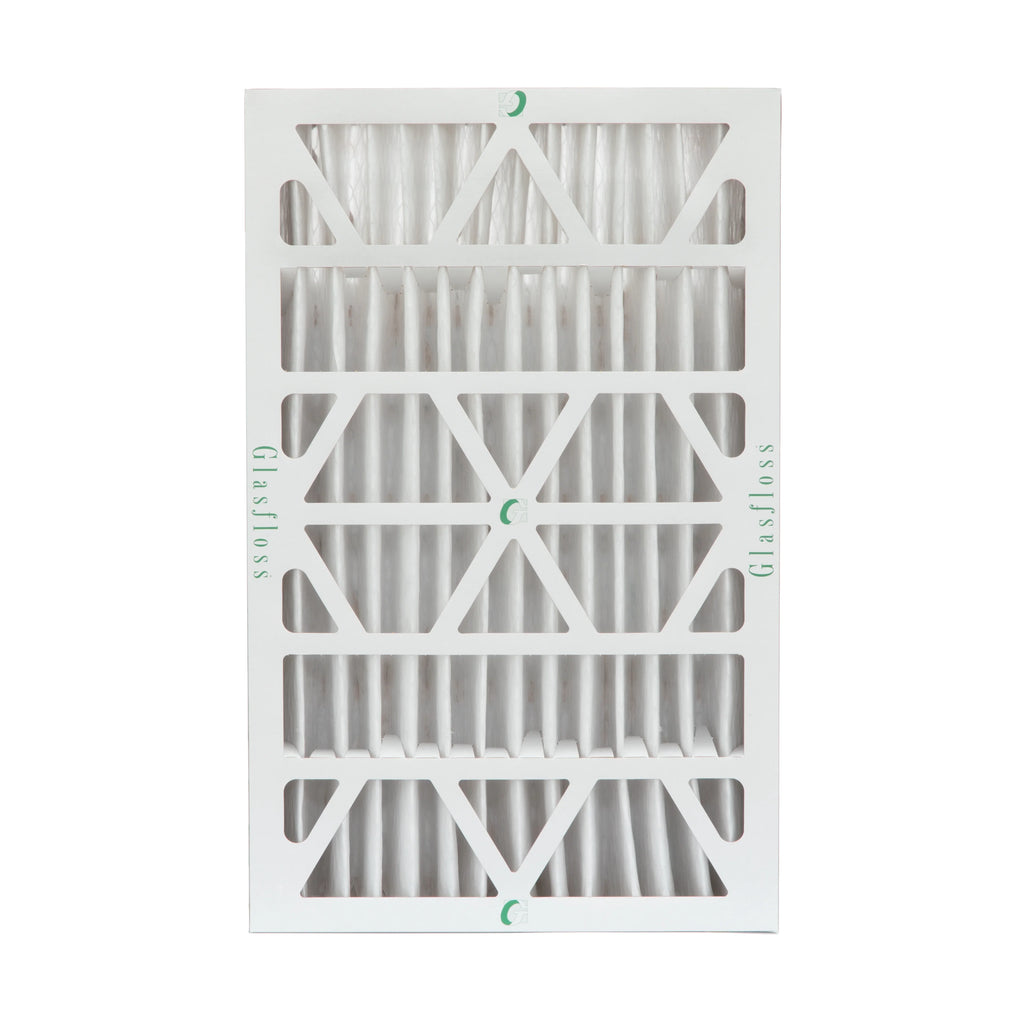 Actual Size: 11-3/8 x 23-3/8 x 3-3/4. 6 Pack of 12x24x4 MERV 13 Pleated 4" 1 inch Air Filters by Glasfloss
