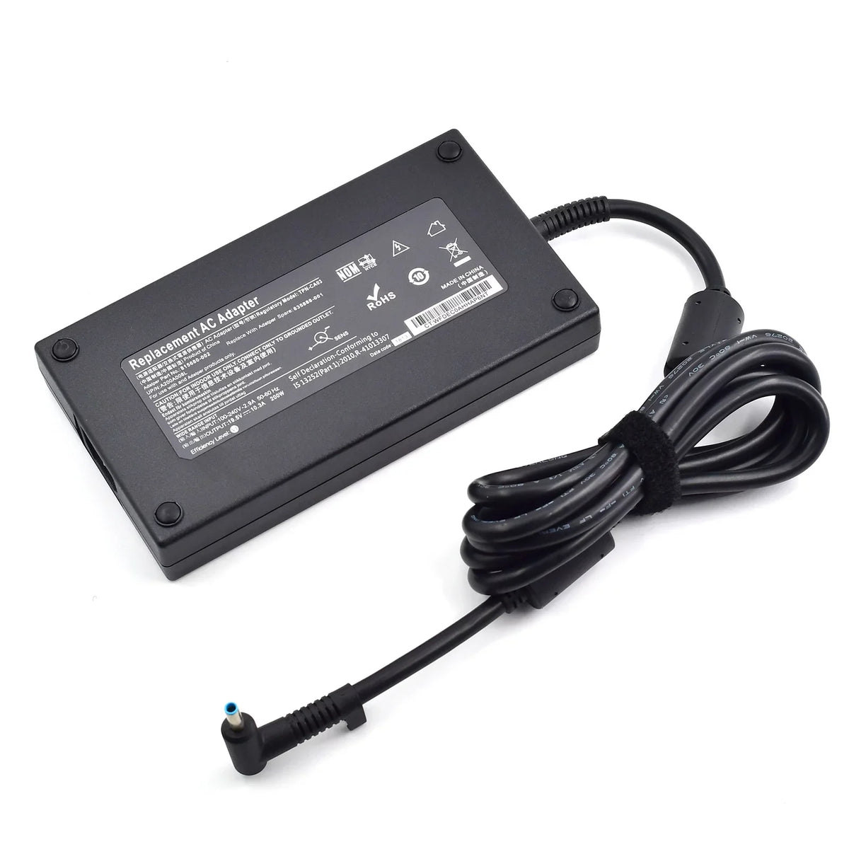 19.5V 10.3A 200W Adapter Charger for  OMEN Pavilion Gaming 15 17 Envy 15 4.5*3.0mm TPN-CA03 TPN-DA10 TPN-LA21