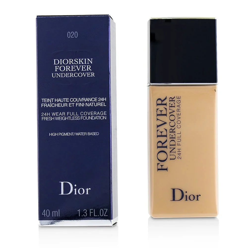 CHRISTIAN DIOR by Christian Dior - Diorskin Forever Undercover 24H Wear Full Coverage Water Based Foundation - # 020 Light Beige --40ml/1.3oz - WOMEN