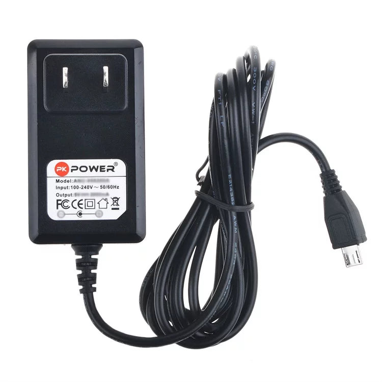 PKPOWER 6.6FT Cable Micro USB AC/DC Adapter For  Transformer Tablet Book T200TA T200TA-QB14T-CB 90NB0451-M00630 T100TA-H2-GR T100TA-C1-RD T100TA-C1-WH T100TA-H1-GR T100TA-C2-GR