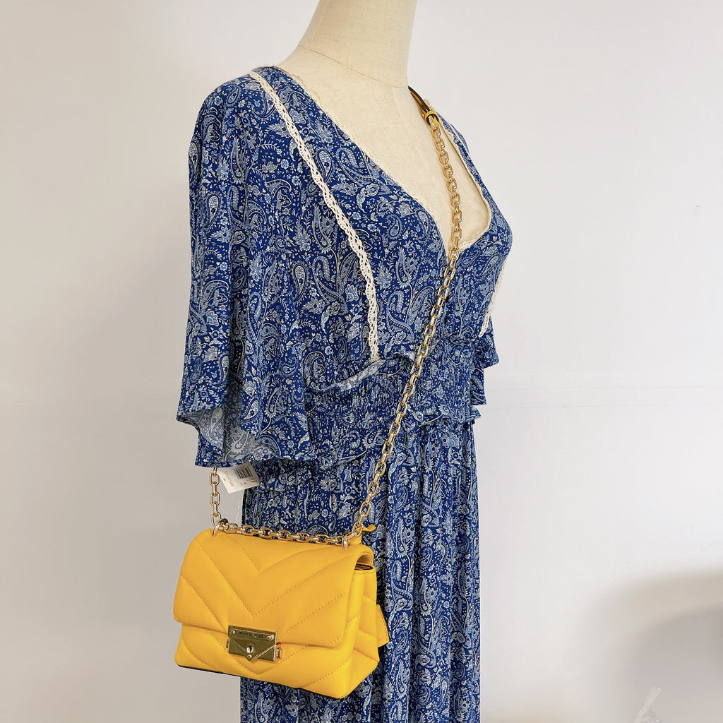 Michael Kors Cece Cece Extra Small Sunflower Crossbody Bag