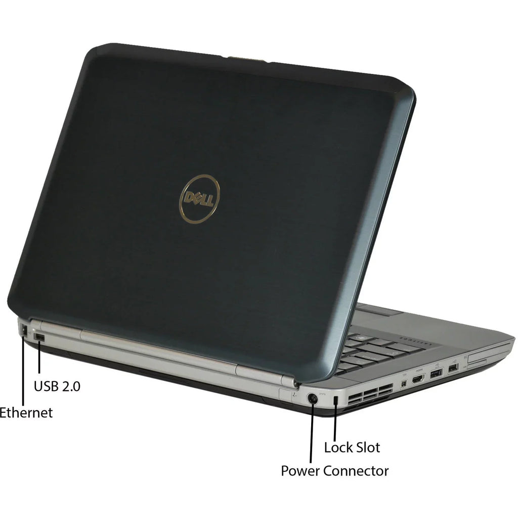 Restored  ebony 14" Latitude E5420 Laptop PC with  Core i5 Processor, 6GB Memory, 500GB Hard Drive and Windows 10 Home (Refurbished)