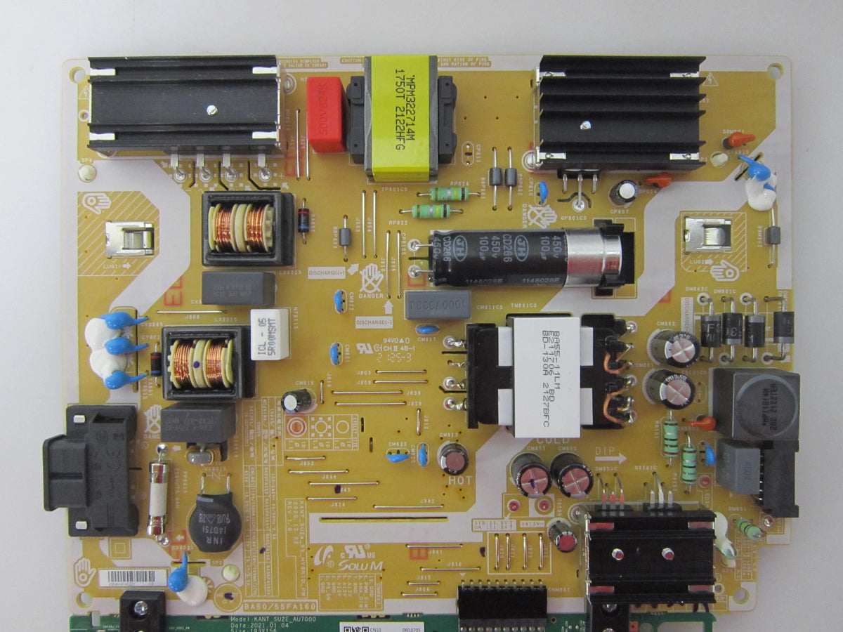 UN55TU7000BXZA Main Board/Power Board Combo (BA55FA160/BN96-51370K) 55TU7000B-370K
