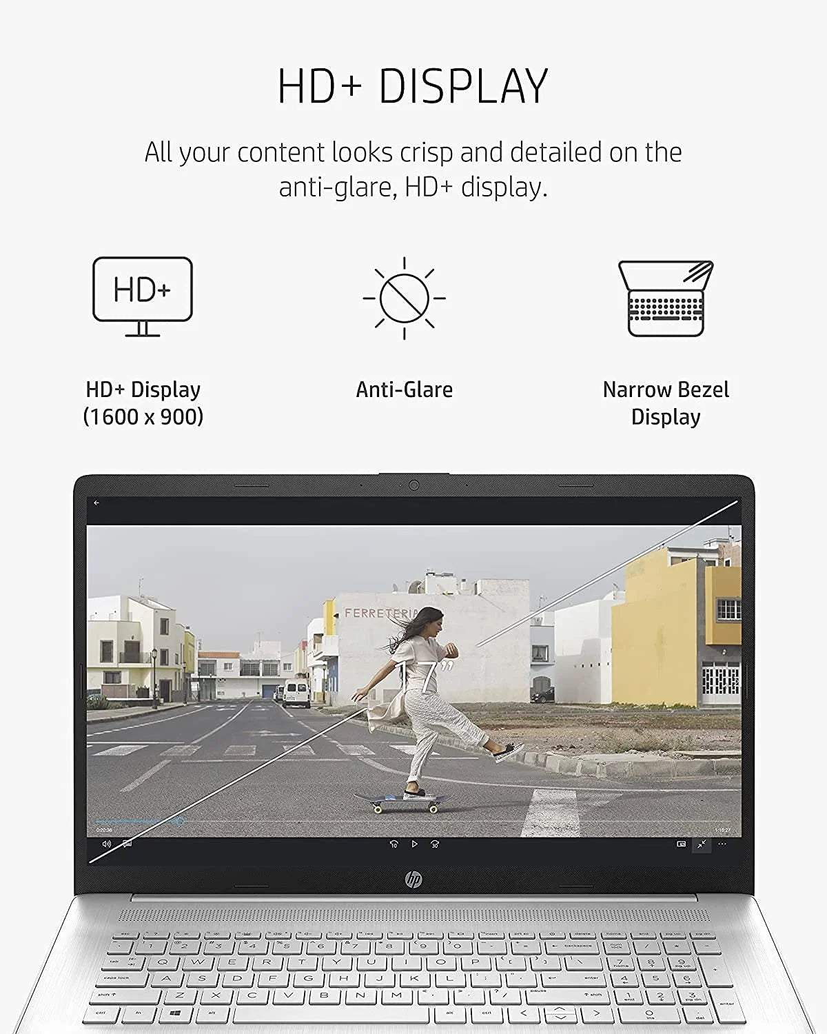 2021 Newest  17 Laptop, 17" HD+ Anti-Glare Screen, 11th Gen  Core i5-1135G7,  Iris Xe Graphics, 32 GB RAM, 2 TB HDD, Long Battery Life, Webcam, Mics, Win10, Silver + Oydisen Cloth