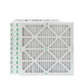 Actual Size: 19-1/2 x 19-1/2 x 1-3/4. 3 Pack of 20x20x2 MERV 13 Pleated 2" 25mm Air Filters by Glasfloss