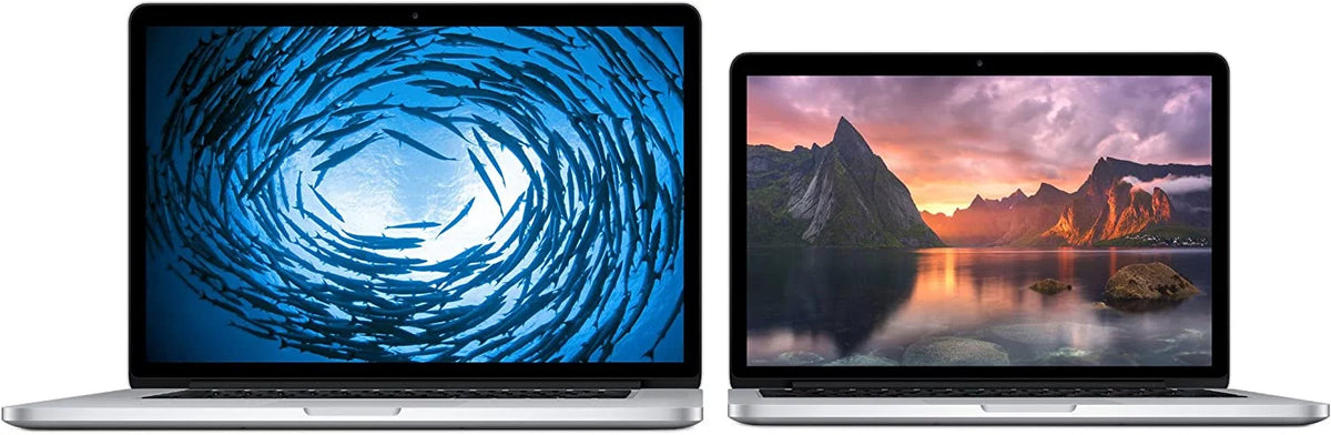 MacBook Pro 13-1 inch (i5 2.9GHz, 512GB SSD) (Early 2015, MF841LL/A) - Silver Bundle with charcoal Zipper Sleeve + Laptop Starter Kit + Cleaning Kit (Refurbished)