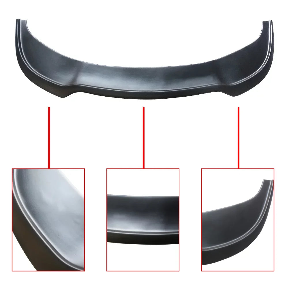 NINTE Front Bumper Lower Lip for 2015-2022 Chrysler 300 SRT Sedan Matte charcoal
