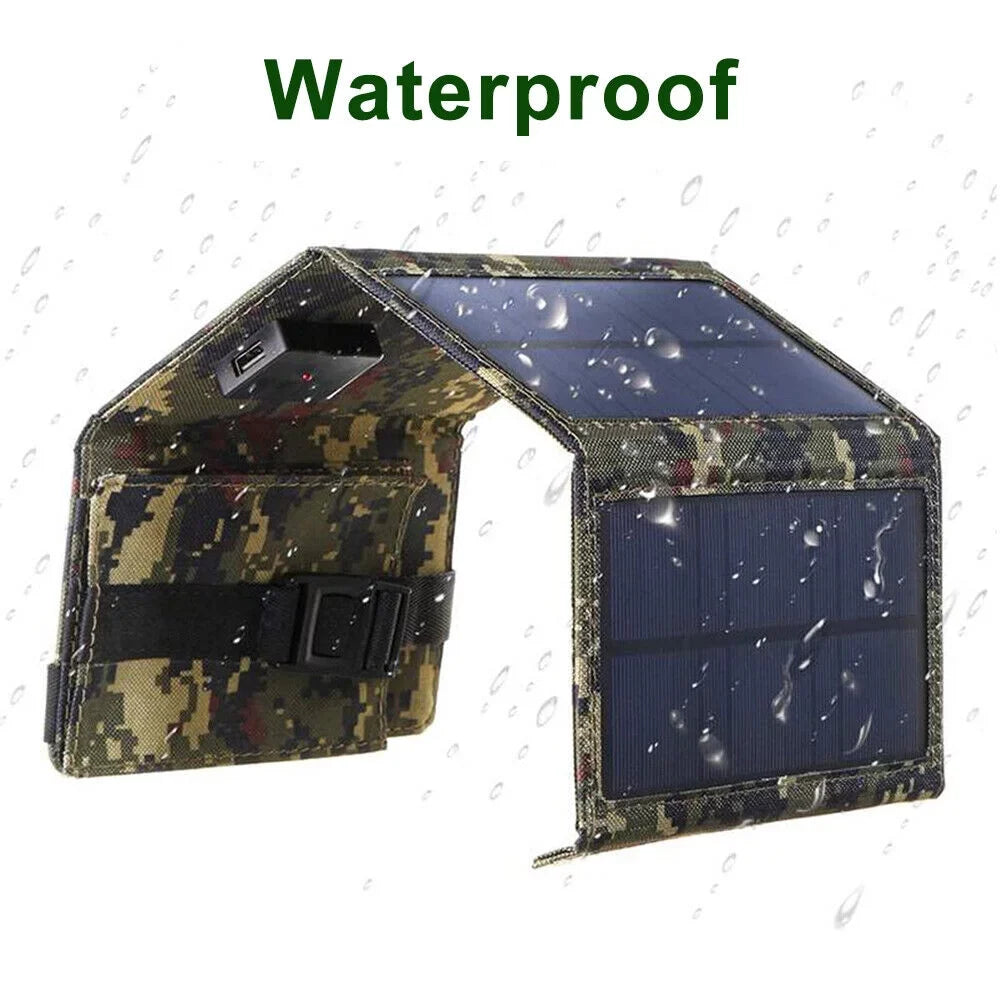 OnemayshipOnemayship Foldable Outdoor 80W USB Solar Panel Portable Phone Charger Camping Hiking Rechargeable Battery High Quality