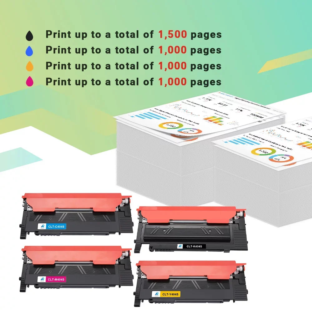 CLT-404S Compatible  404s toner Cartridge for C430w Xpress C480FW for  CLT-K404S K404S SL C430W C480FW C480FN 480FW 430W 480FN Printer Ink