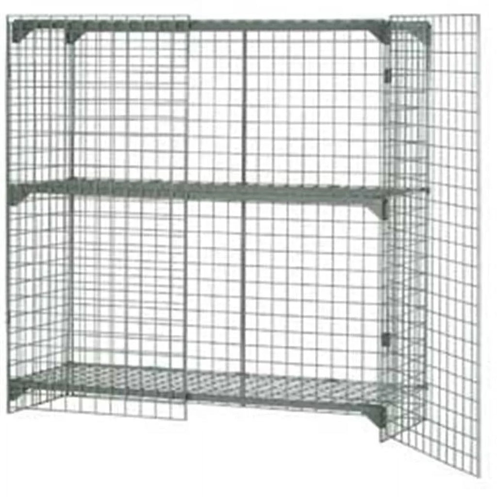Wire Mesh Security Cage - Ventilated Locker. Global 184083 36 x 24 x 36 in