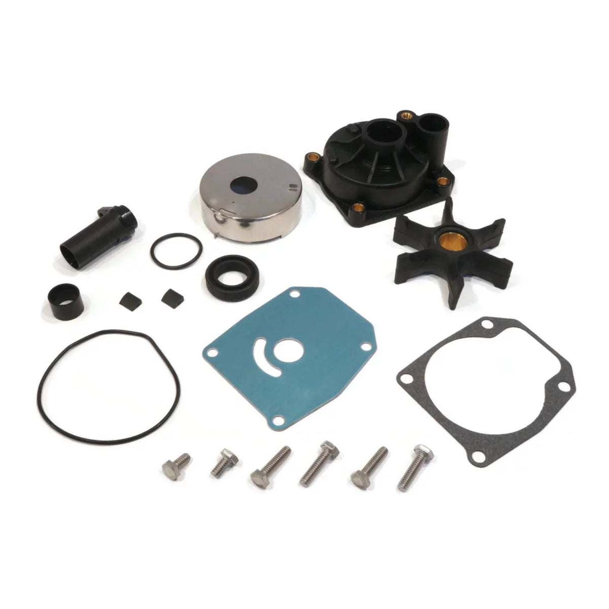 The ROP Shop | Water Pump Impeller Kit For 1979 Evinrude 75  75943R Outboard With 15" Transom