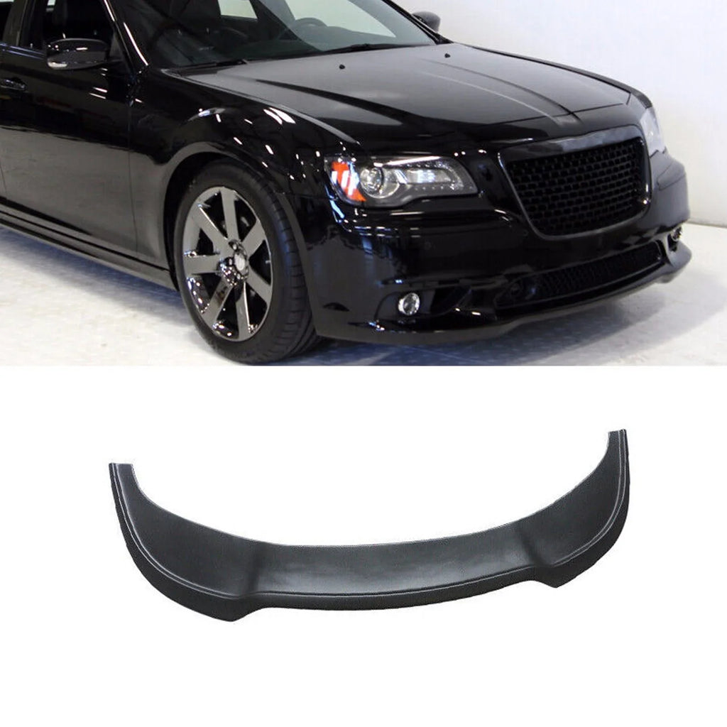 NINTE Front Bumper Lower Lip for 2015-2022 Chrysler 300 SRT Sedan Matte charcoal