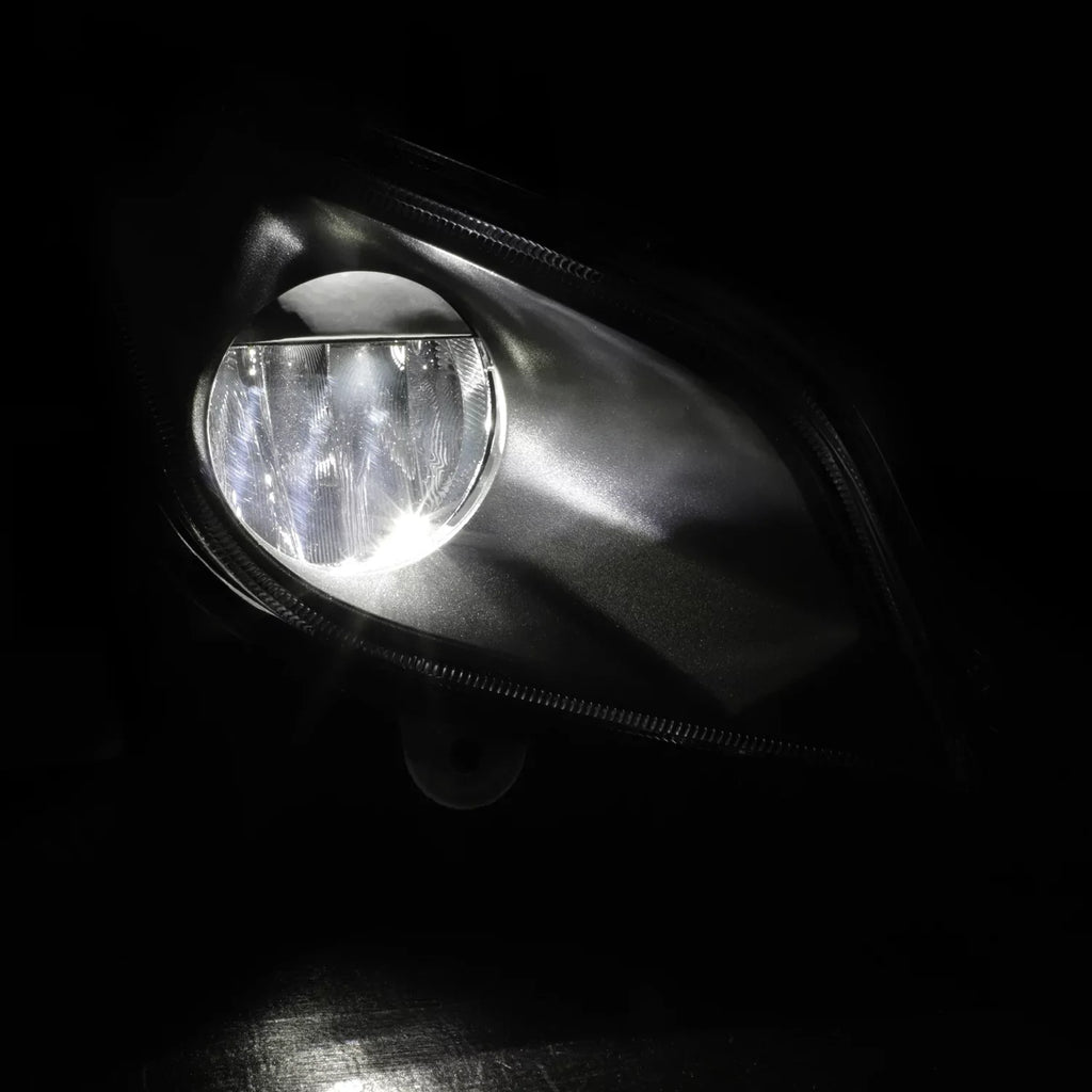 AKKON - Fit 2018 2019 2020 2021 2022 2023 Freightliner Cascadia 126 Class 8 Truck LED Fog Light Lamp charcoal OE Style Passenger Side