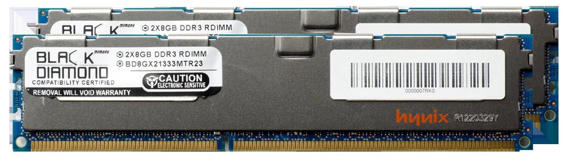16GB 2X8GB Memory RAM for SuperMicro SuperServer 5000 5016I-MR DDR3 RDIMM 240pin PC3-10600 1333MHz charcoal Diamond Memory Module Upgrade