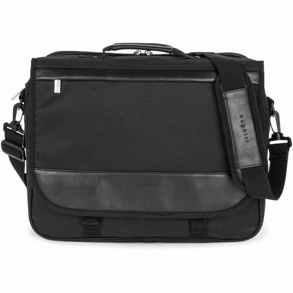 bugatti THE ASSOCIATE Carrying Case (Briefcase) for 15.6" Notebook - dark, Each