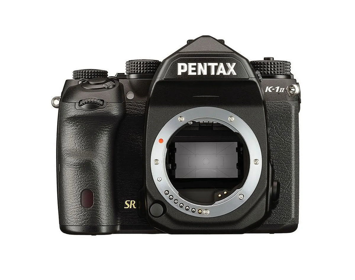 Restored Pentax K-1 Mark II 36MP Weather Resistant DSLR with 3.2" TFT LCD, Body Only, ebony Refurbished