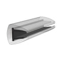 Taco Marine V22-3162BKA12 Rigid Vinyl, dark Rub Rail, 11/16"W x 3/4"H x 12'L