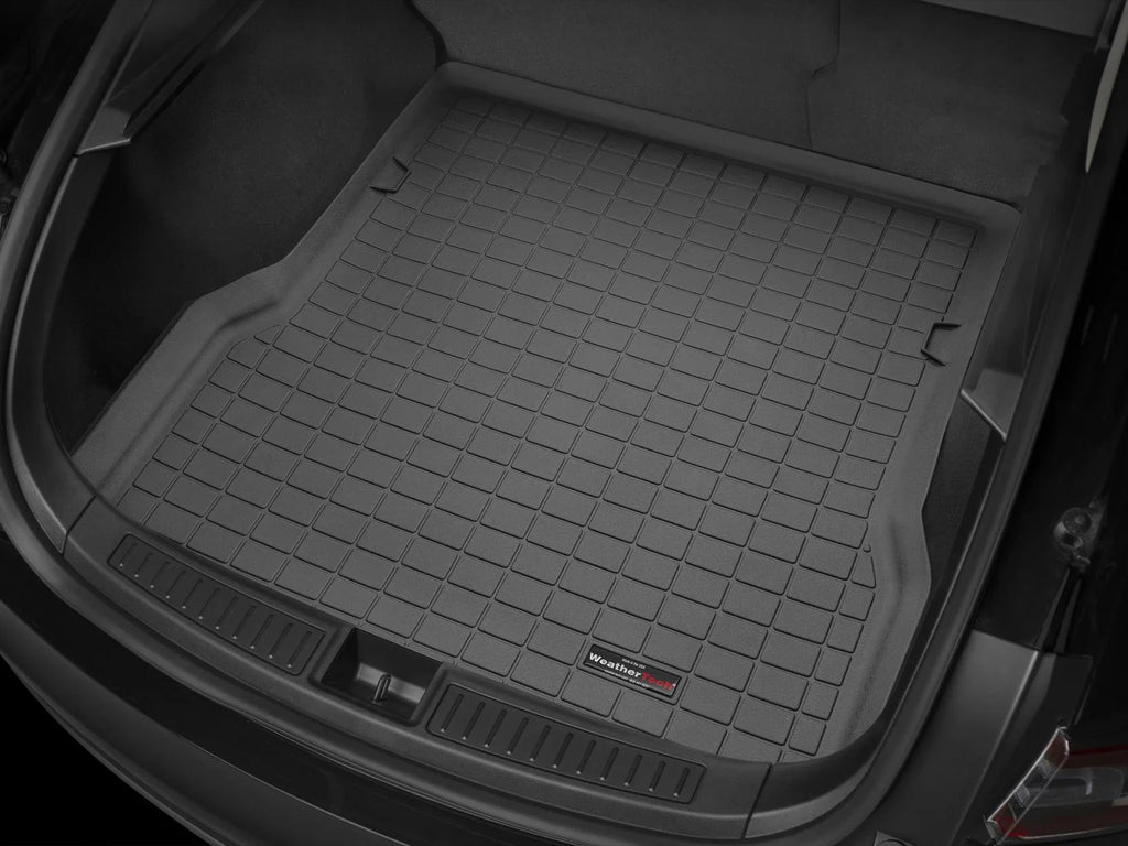 WeatherTech Cargo Trunk Liner with Bumper Protector compatible with 2006-2012  RAV4 - Behind 2nd Row Seating With Bumper Protector, Tan