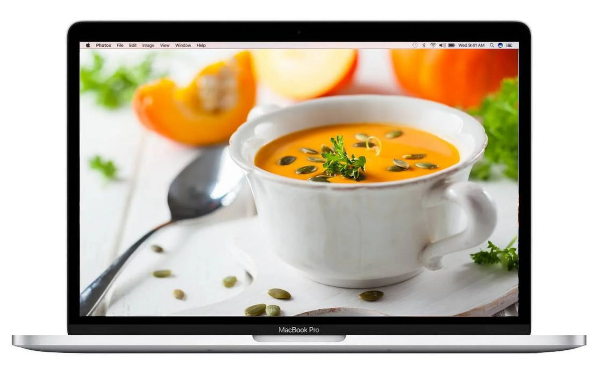 A Grade Macbook Pro 15.4-1 inch (Retina DG, Silver, Touch Bar) 3.1Ghz Quad Core i7 (Mid 2017) MPTV2LL/A-BTO 256GB SSD 16GB Memory 2880x1800 Display Mac OS Sierra Power Adapter Included