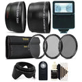 58mm Fisheye Telephoto & Wide Angle Lens + UV CPL ND + Accessory Kit for  750D 760D 650D 600D 550D 500D 450D 400D