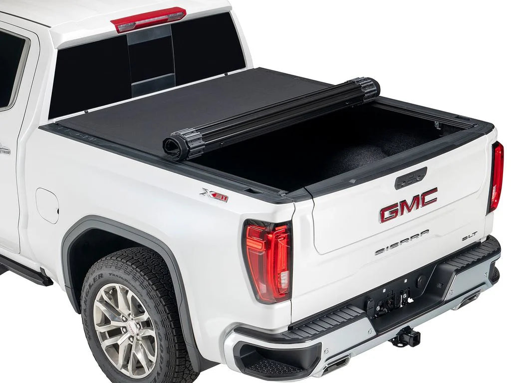 TruXedo Sentry CT Hard Rolling Truck Bed Tonneau Cover | 1585816 | Fits 2019 - 2021 Dodge Ram 1500 w/ Multi-Function (Split) Tailgate 5' 7" Bed (67.4")