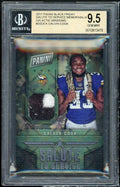 Dalvin Cook Rookie 2017 Panini BF Salute To Service Mem (Ser 5/10) #DCK BGS 9.5