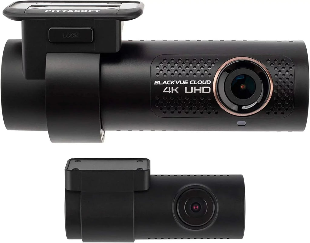BlackVue DR900X-2CH Plus with 128GB microSD Card | 4K UHD Cloud Dashcam | Built-in Wi-Fi, GPS, Parking Mode Voltage Monitor | LTE and Mobile Hotspot via Optional LTE Module