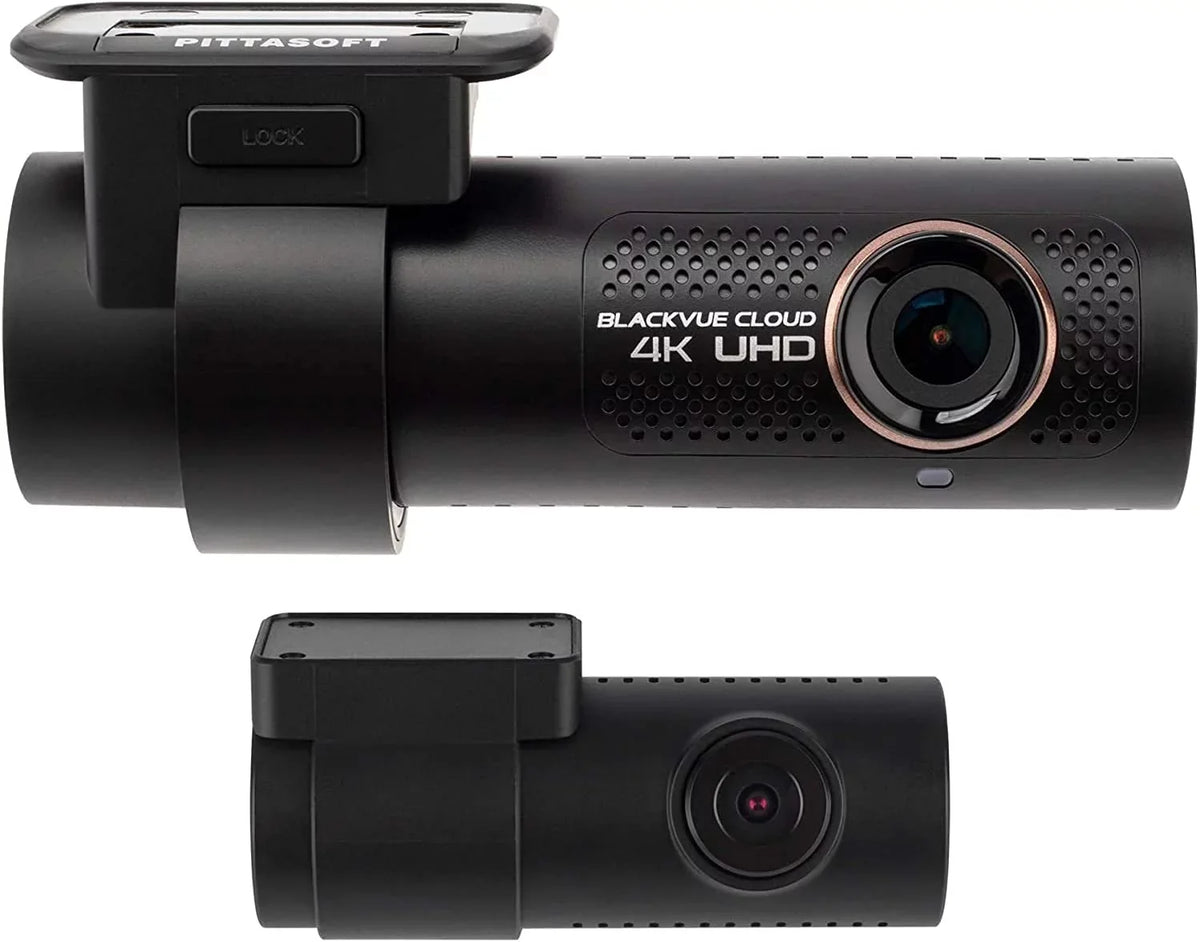 BlackVue DR900X-2CH Plus with 128GB microSD Card | 4K UHD Cloud Dashcam | Built-in Wi-Fi, GPS, Parking Mode Voltage Monitor | LTE and Mobile Hotspot via Optional LTE Module