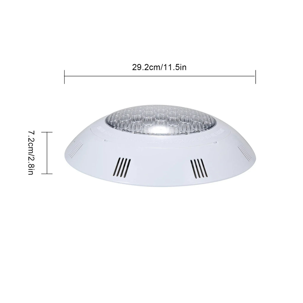 AC12V 45W LED RGB Swimming Pool Lights 7 Color Changing Underwater Lamp IP68 Waterproof Pool Light with Remote Control