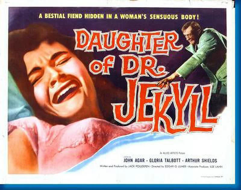 Jekyll Movie Metal Print 12x16 Large Print on Metal 12x16 Square Adults AB Posters. Daughter Of Dr